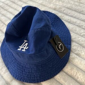 Blue LA Bucket Hat